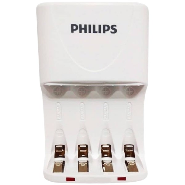 CARREGADOR DE PILHAS, PHILIPS, AA E AAA, BIVOLT