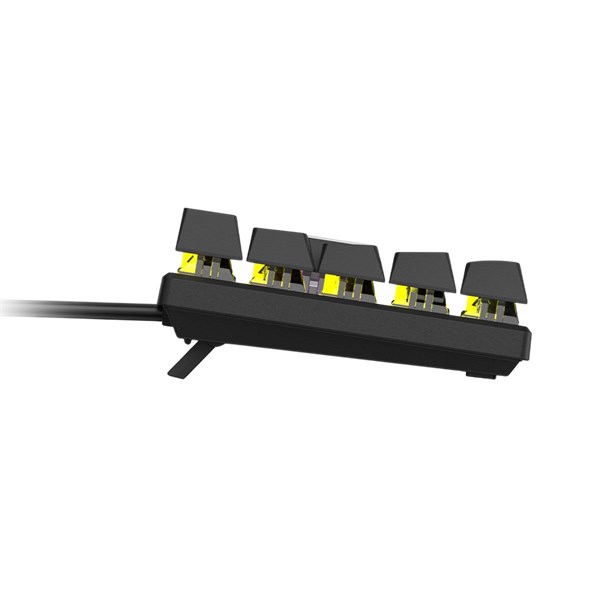 TECLADO MECANICO, VINIK, ANIHIBKRD, PRETO, LED COLORIDO