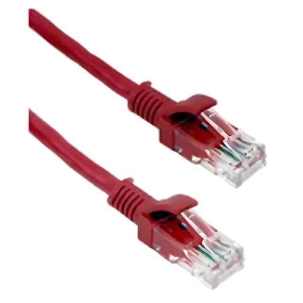 CABO DE REDE, CAT6, 18M, VERMELHO