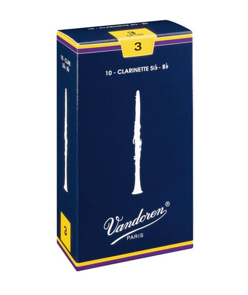PALHETA CLARINETE SIB 3 TRADICIONAL CR103 - VANDOREN