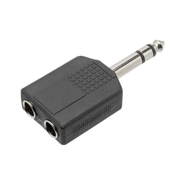 ADAPTADOR DE 2 P10 STEREO PARA P10 STEREO 64.1.254 - MXT