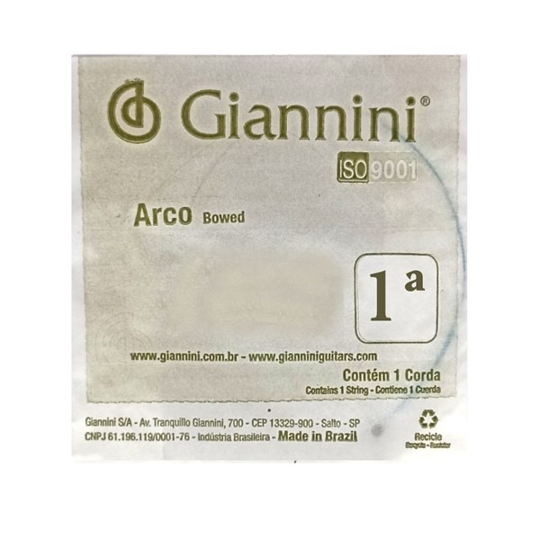 CORDA AVULSA VIOLINO 1ºE ARCO GEAVVA 1 - GIANNINI (3)