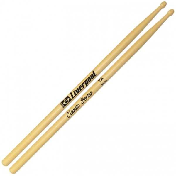 BAQUETA 5A PONTA DE MADEIRA CLASSIC SERIES (EMBALAGEM COM 2 UNIDADES) LL 5AM - LIVERPOOL