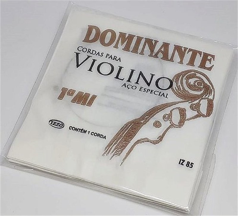 CORDA AVULSA VIOLINO 1ºE COM BOLINHA 85 - DOMINANTE ORCHESTRAL (3)