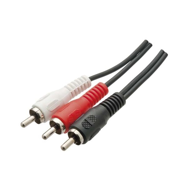 CABO RCA X 2 RCA 1,50M NÍQUELADO 8.1.194 - MXT