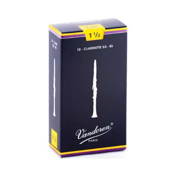 PALHETA CLARINETE Sib - Bb 1,5 TRADICIONAL CR1015 - VANDOREN PARIS