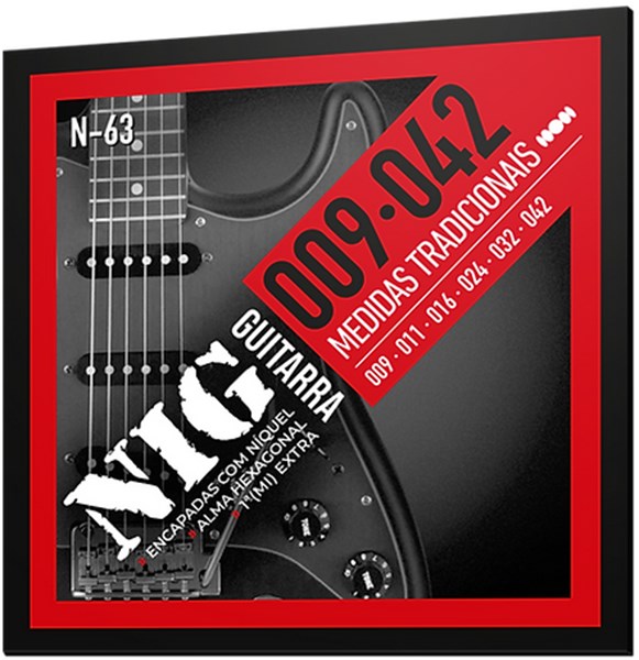 ENCORDOAMENTO GUITARRA 009-042 N-63 - NIG
