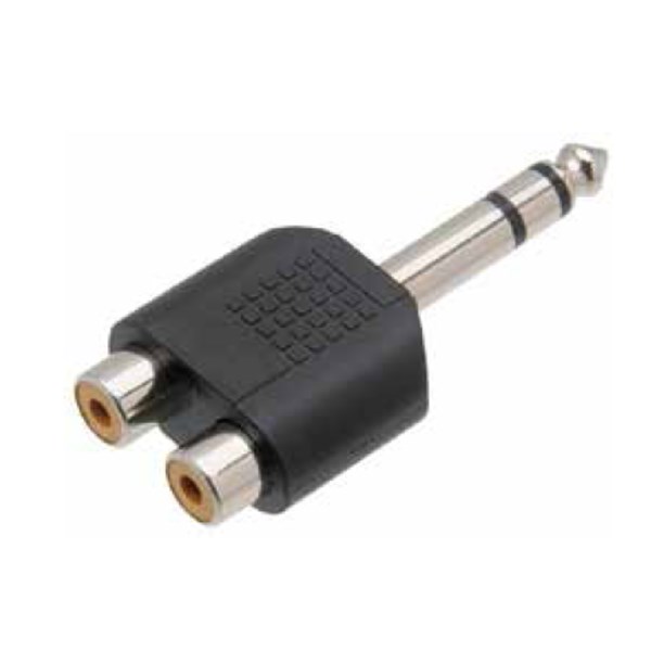 ADAPTADOR DE 2 RCA PARA P10 STEREO 64.1.512 - MXT