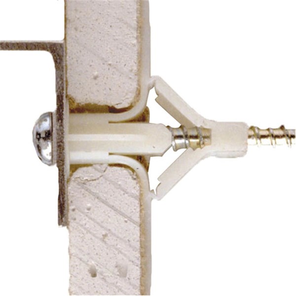 BUCHA BORBOLETA PARA GESSO /DRYWALL N 2-10 PEÇAS.