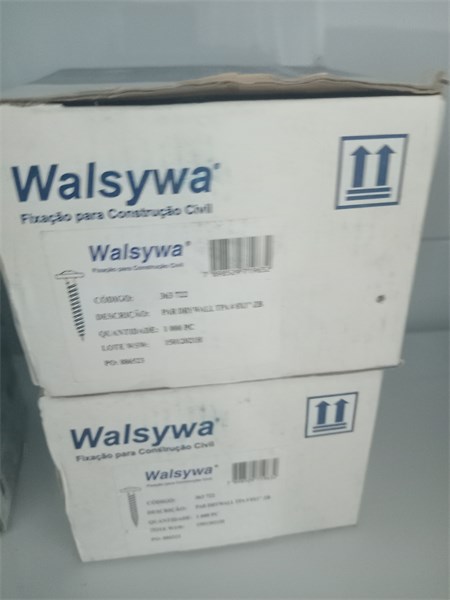 PARAFUSO DRYWALL TPA # 8X1 (4,2 X 25 MM) ZB 4.2x19 (1.000 un CX )