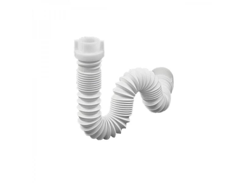 TUBO EXTENSIVO SIFÃO UNIVERSAL ASTRA ARTICULADO 40MM SPU40 BRANCO