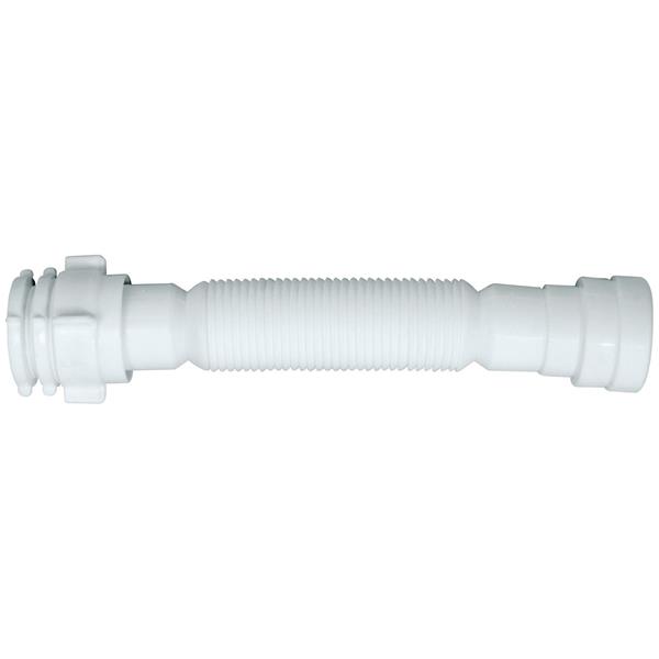 TUBO EXTENSIVO SIFÃO UNIVERSAL ASTRA ARTICULADO 40MM SPU40 BRANCO
