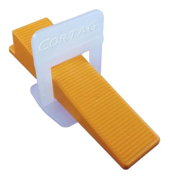 NIVELADOR E ESPAÇADOR PARA PISOS E PORCELANATOS 2MM 100 PCS