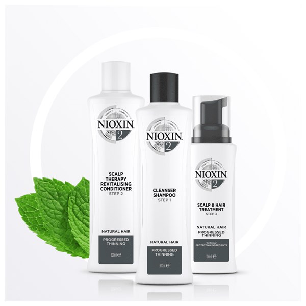 NIOXIN SISTEMA 2 - KIT COND SH 300ML LEA 100ML