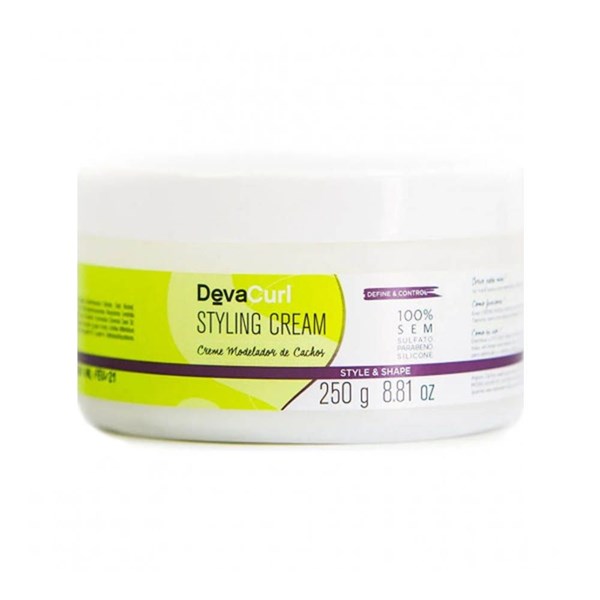 DEVA STYLING CREAM - Finalizador em Creme 250g