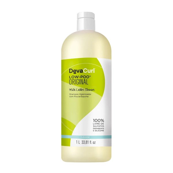 DEVA LOW-POO ORIGINAL - Shampoo C/ Pouca Espuma 1L