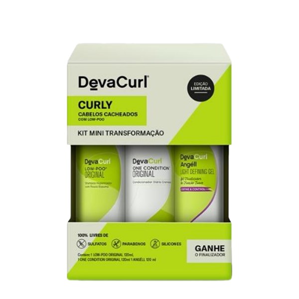 DEVA Kit 1 Cach Linha Original Low-Poo