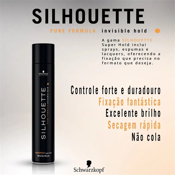 SKP SILH. HAIRSPRAY EXTRA FORTE 500ML