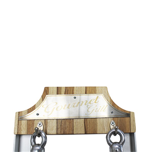 Conjunto Churrasco 2 Peças Suporte Gourmet Grill
