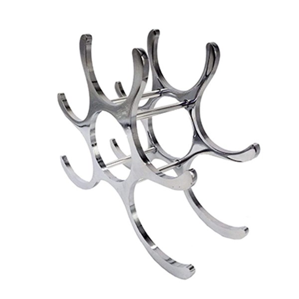 Adega Rack Vinho 6 Garrafas Alumínio