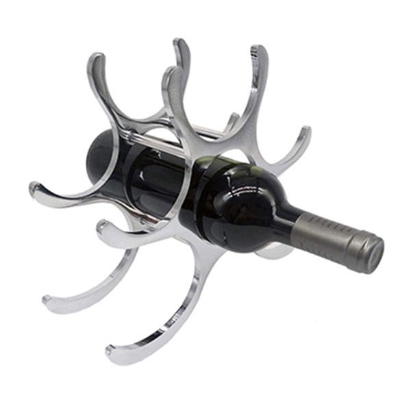 Adega Rack Vinho 6 Garrafas Alumínio