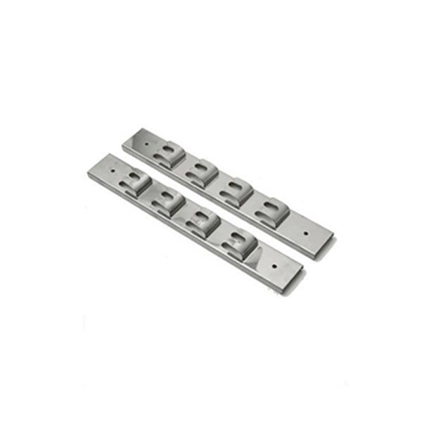 Suporte Lateral Churrasqueira Inox 30cm 4 Posições 2 Peças