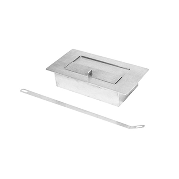 Queimador Lareira Ecológica Álcool Etanol Inox 31cm