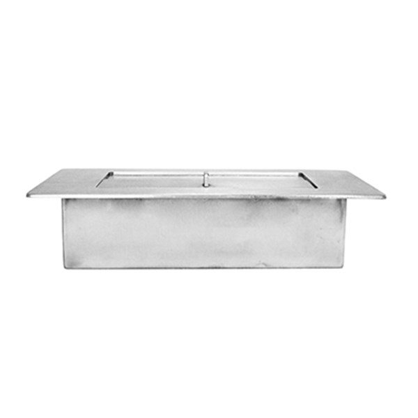 Queimador Lareira Ecológica Álcool Etanol Inox 31cm