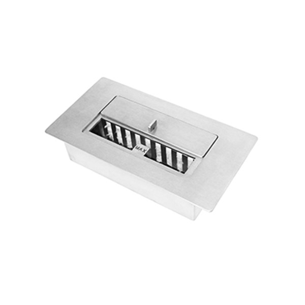 Queimador Lareira Ecológica Álcool Etanol Inox 31cm