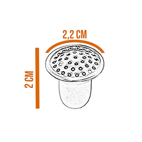 Caulim Zincado Queimador Fogão Fogareiro Alta/Baixa Pressão 4 Peças
