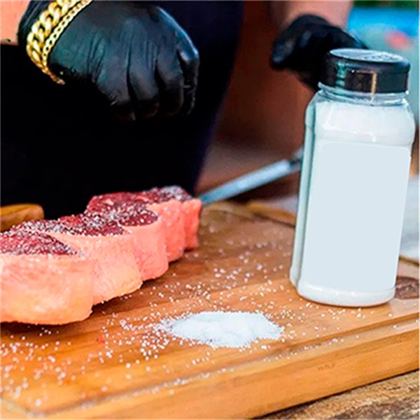 Luva Nitrílica Churrasco Preta 100 Unidades