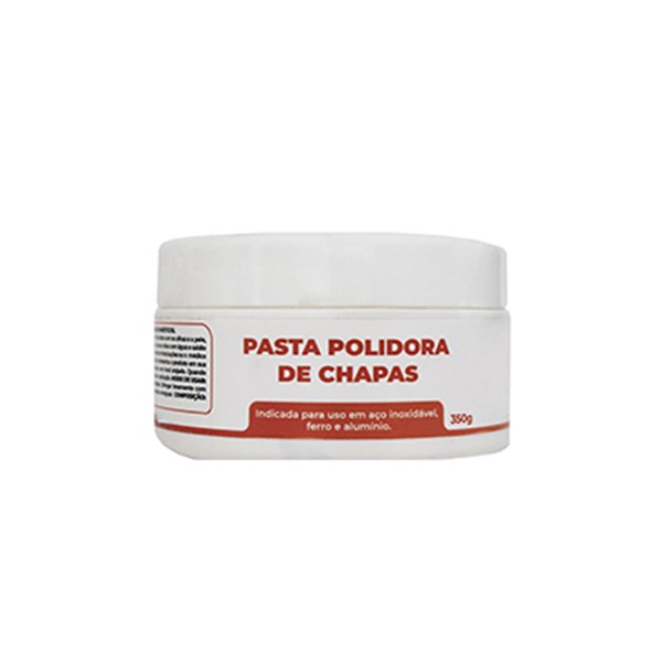 Pasta Polidora de Chapas Inox Ferro Alumínio 350g