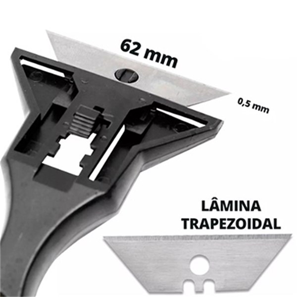 Raspador Chapa Vitrocerâmica 11 Lâminas