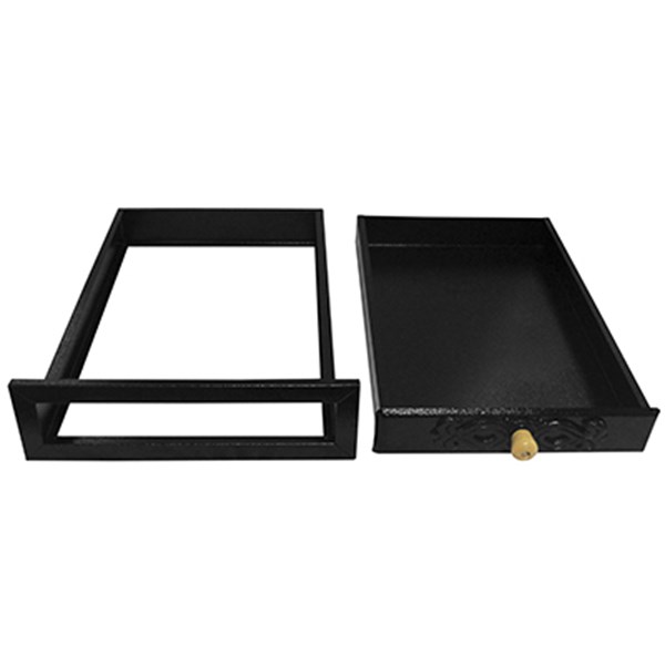 Gaveta Cinzeiro Aço Suporte 32X6X46cm Colonial Grande
