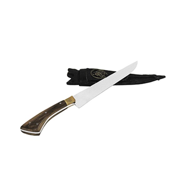 Faca 06 Inox 420C 3mm Cabo Madeira Campeira