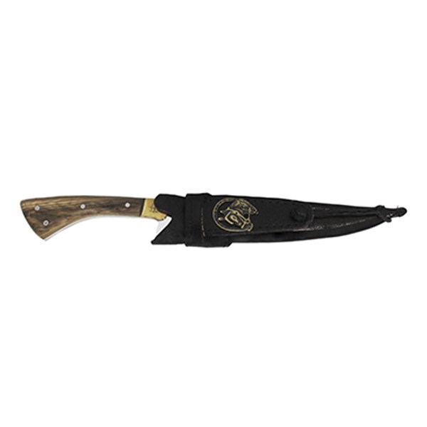 Faca 06 Inox 420C 3mm Cabo Madeira Campeira