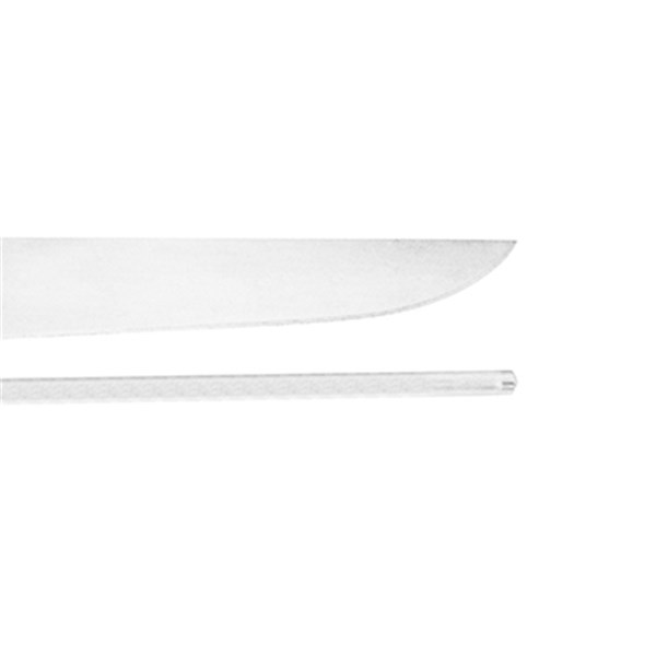 Faca Chaira 10 Inox 420 Cabo Osso Madeira