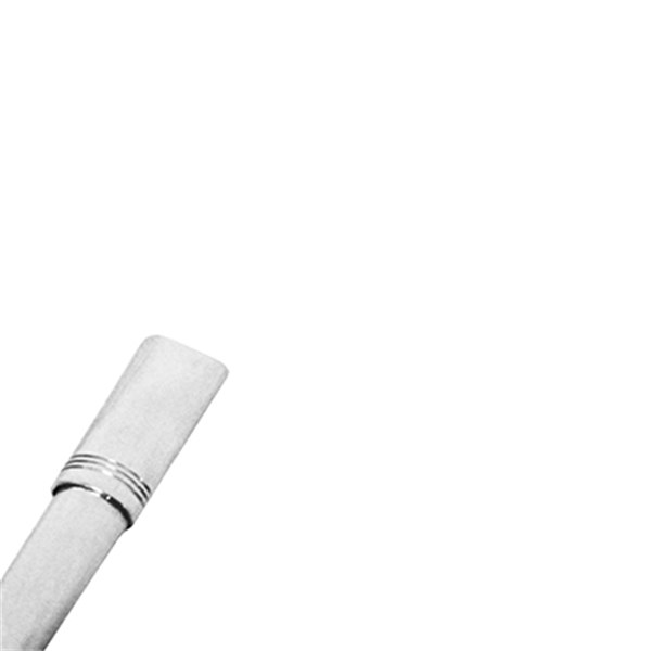 Bomba Chimarrão Inox Pequena Bocal Bojo Duplo Mola