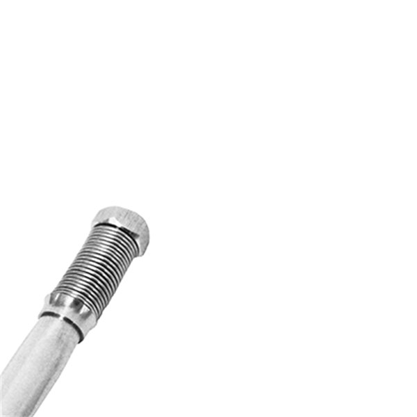 Bomba Chimarrão Inox Pequena Bocal Bojo Duplo Mola