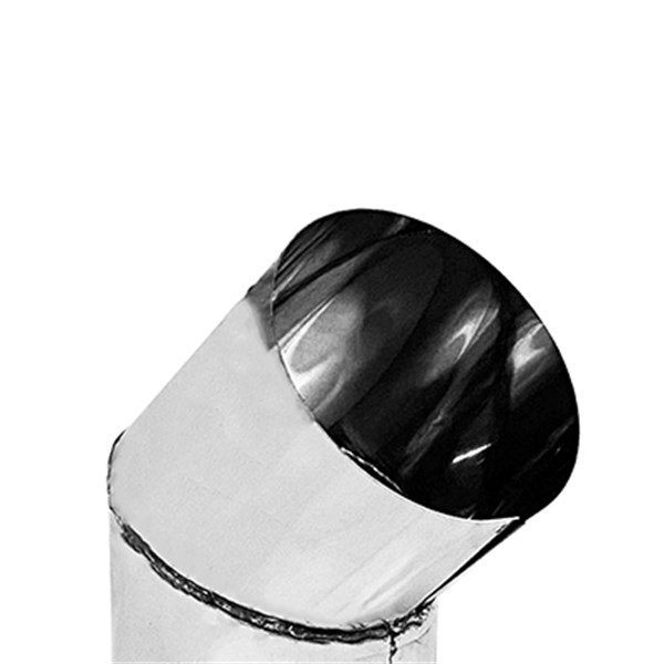 Curva Chaminé 45° 150mm Inox