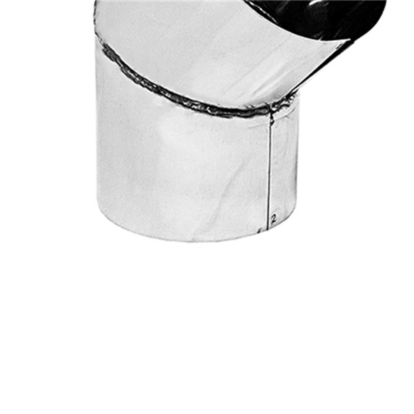 Curva Chaminé 45° 150mm Inox