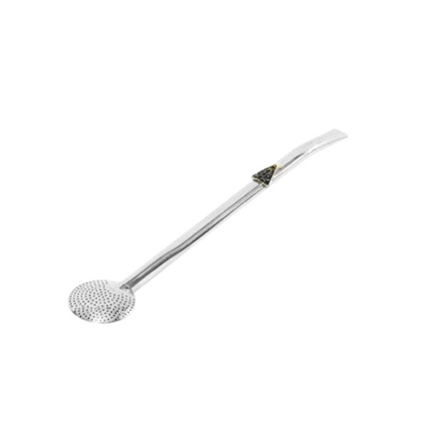 Bomba Chimarrão Inox Média Chata Nossa Senhora Aparecida Manto