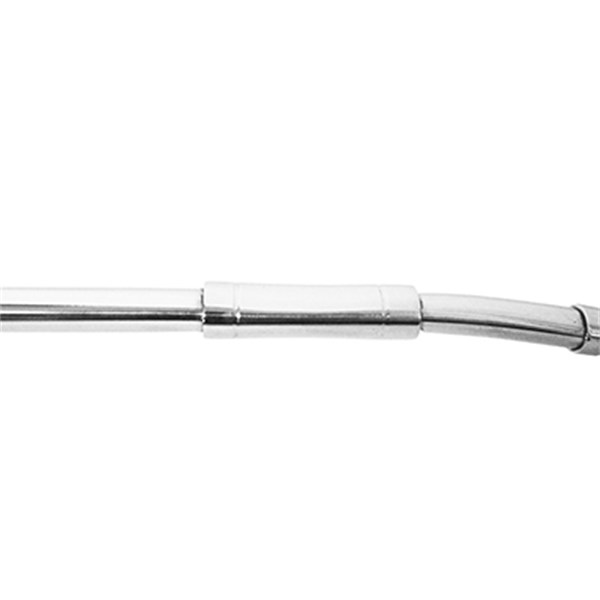 Bomba Chimarrão Inox Média Chata Resfriador Bocal Duplo