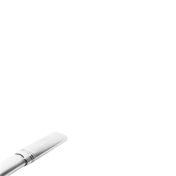 Bomba Chimarrão Inox Pequena Lisa Chata Fino Bocal Bojo Duplo Rosca