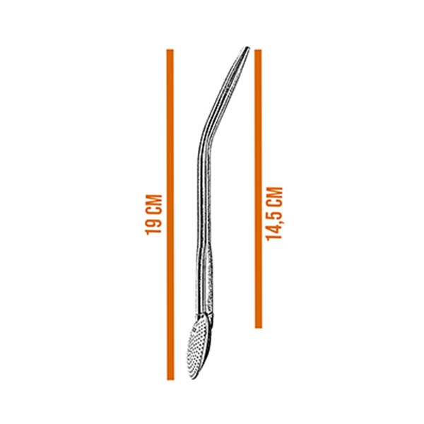 Bomba Chimarrão Inox Pequena Lisa Rosca