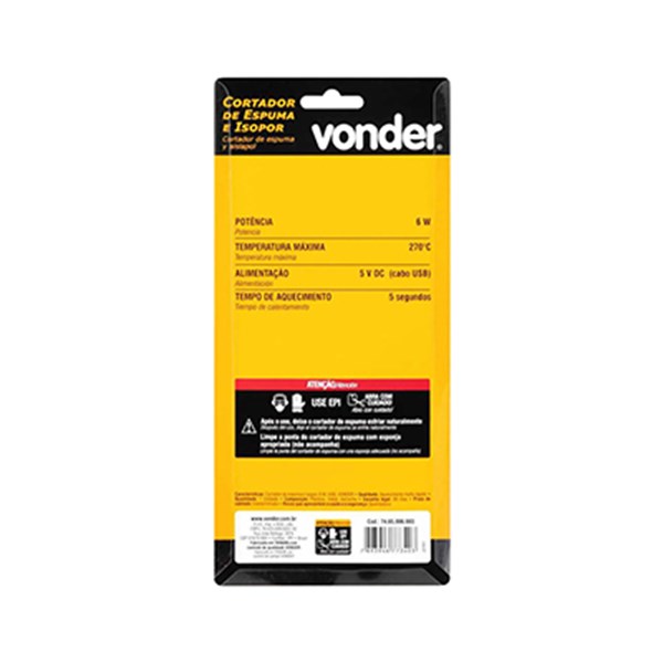 Cortador Espuma Isopor 6W USB