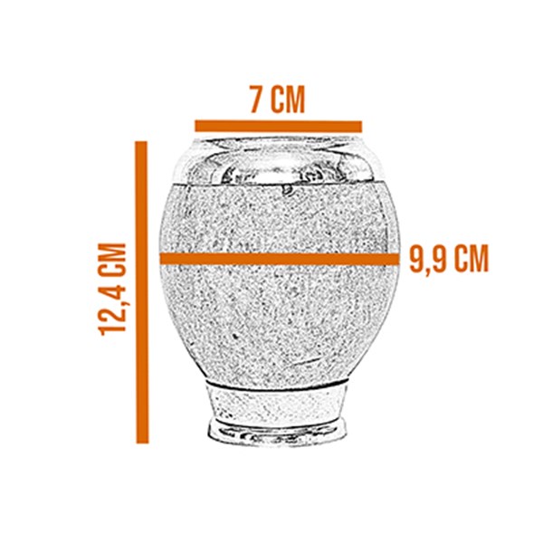 Cuia Chimarrão Porongo Torpedo Liso Bocal Inox Pé Metal