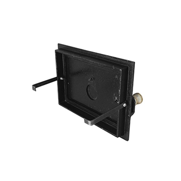 Porta Ferro Fundido Cinzeiro Fogão a Lenha 13,5X21,5cm