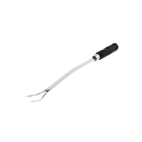 Garfo Churrasco Alumínio 35cm Cabo Madeira