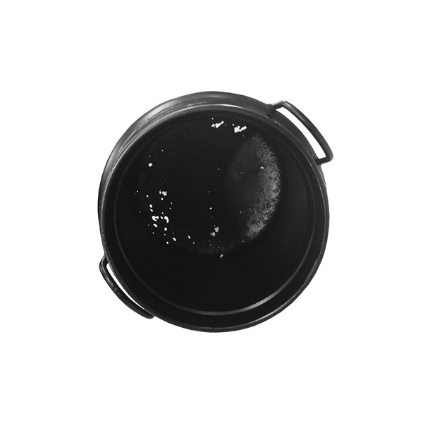 Galão Tambor Latão Tarro Leite Metal Decorativo 25L Preto